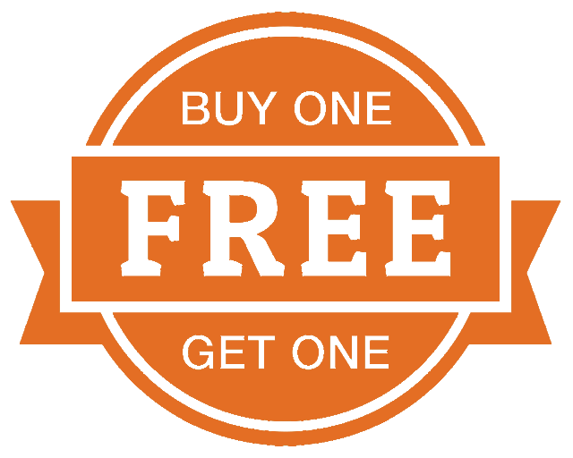 BUY ONE GET ONE FREE!