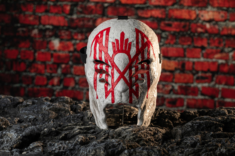 【5% off】Xcoser Rock Band Resin Sleep Vesselposting Mask Cosplay