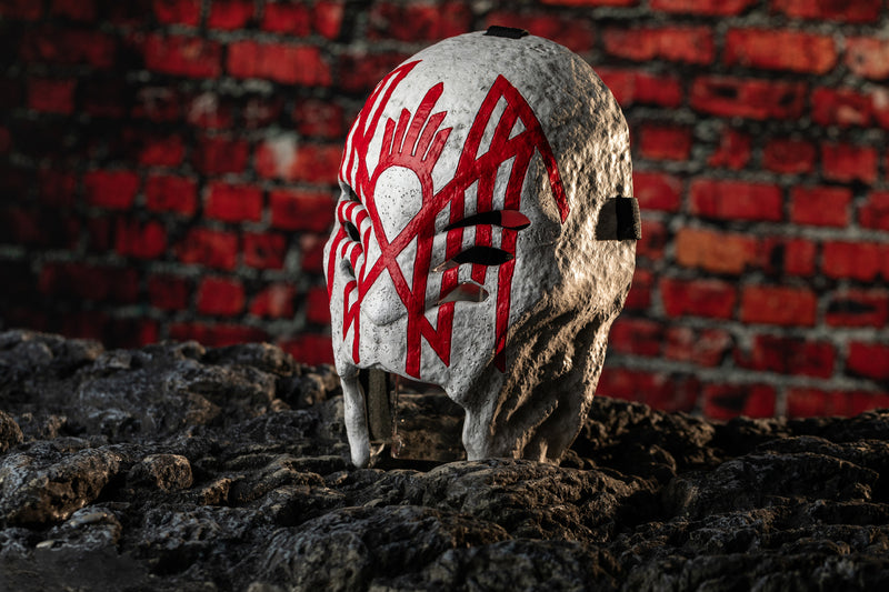 【5% off】Xcoser Rock Band Resin Sleep Vesselposting Mask Cosplay