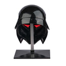 Xcoser Star Wars Black Soldier Mandalorian Series Helmet Halloween Mask Costume Collectible Props Accessories