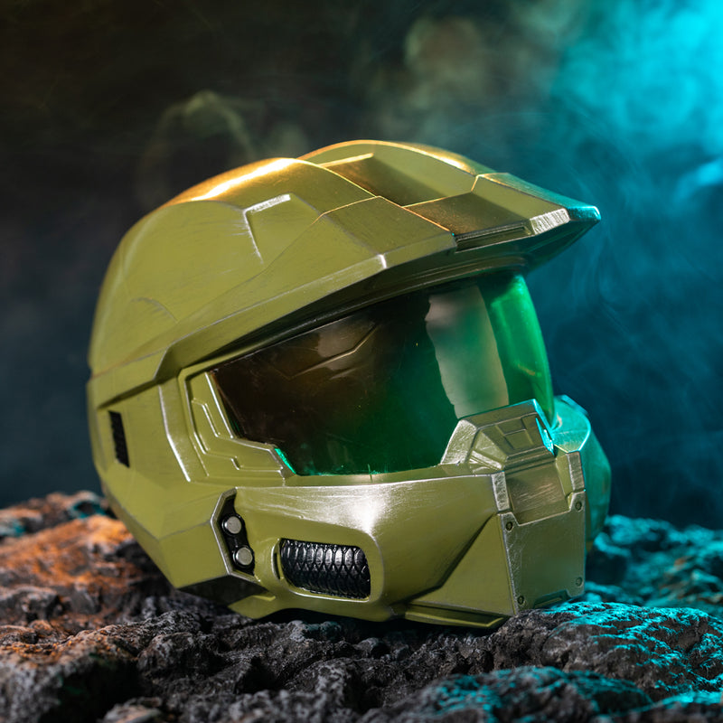 Xcoser Halo Infinite Master Chief Helmet Resin Cosplay