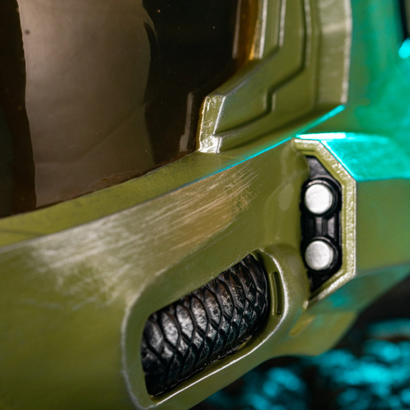 Xcoser Halo Infinite Master Chief Helmet Resin Cosplay