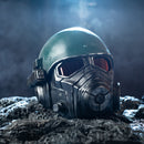 Xcoser Fallout 4 NCR Veteran Ranger Elite Riot Gear Helmet Resin Halloween Cosplay