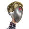 Xcoser 1:1 Game Atomic Heart Twin Robot Dancers Helmet Fancy Cosplay（Pre-order，＞ 30 days）