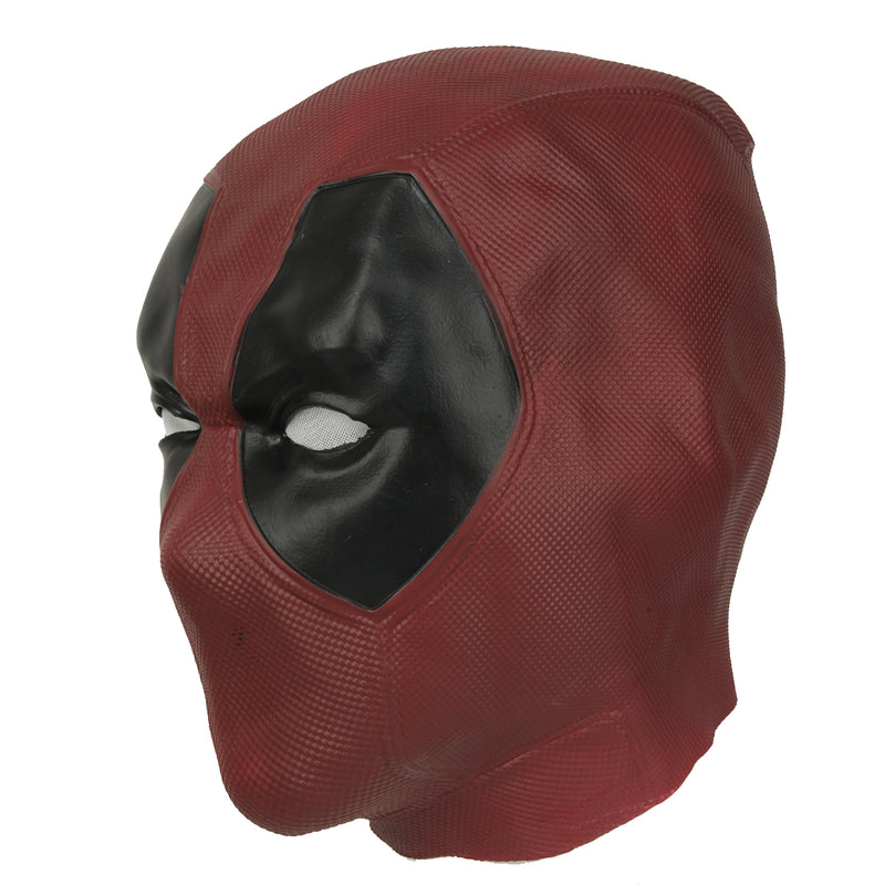 Xcoser Superhero Deadpool Mask Latex Full Head Wade Cosplay Costume Helmet