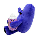 Xcoser Grimace Purple Plush Cartoon Stuffed Eggplant Cup Dolls Toys Kids Birthday Gifts