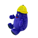 Xcoser Grimace Purple Plush Cartoon Stuffed Eggplant Cup Dolls Toys Kids Birthday Gifts