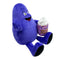 Xcoser Grimace Purple Plush Cartoon Stuffed Eggplant Cup Dolls Toys Kids Birthday Gifts