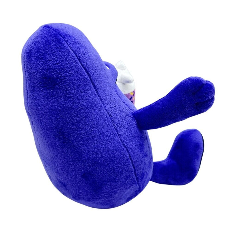 Xcoser Grimace Purple Plush Cartoon Stuffed Eggplant Cup Dolls Toys Kids Birthday Gifts