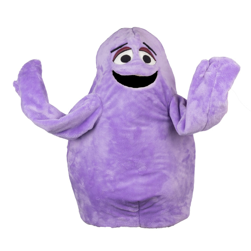 Xcoser Grimace's Birthday Monster Mascot Purple Eggplant All-in-one Doll Costume Cartoon Cosplay Unisex Halloween Cosplay(in stock)