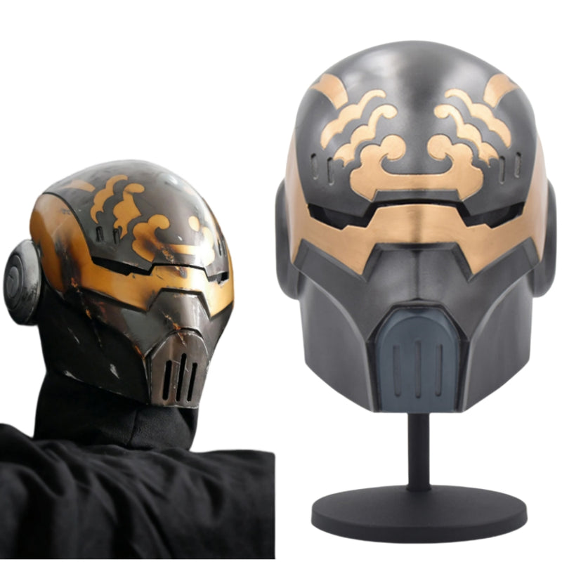 【New Arrival】Xcoser Star Wars Asajj Ventress Bounty Hunter Helmet Cosplay Prop Resin Replica