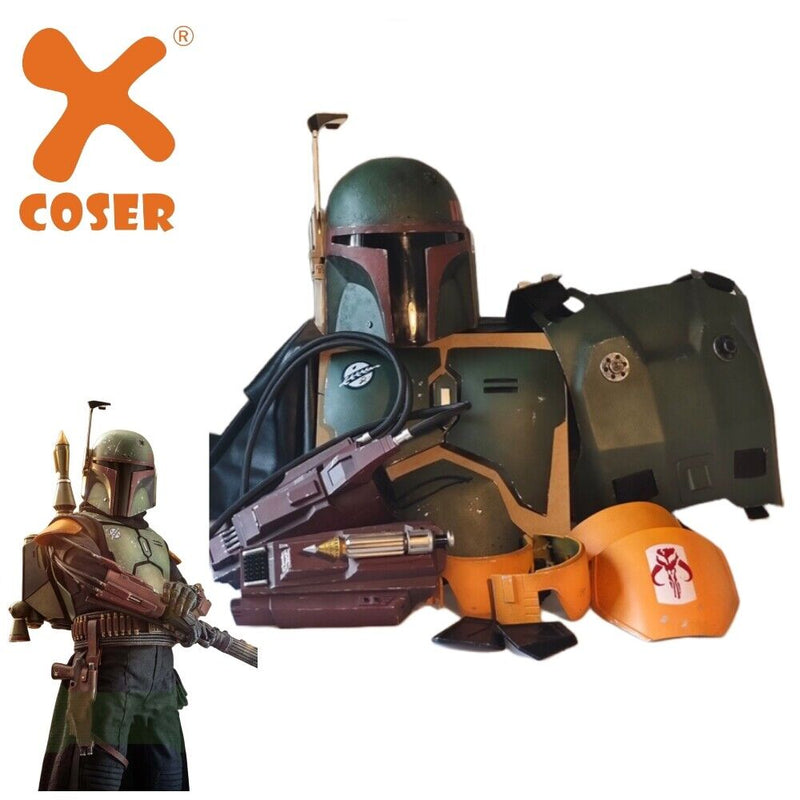 Xcoser Star Wars The Book of Boba Fett Boba Fett Armors Helmet Set Cosplay Props