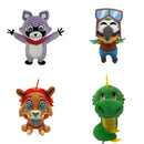 2024 Game Indigo Park Raccoon Plush Doll Toys Kids Fans Gift