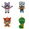 2024 Game Indigo Park Raccoon Plush Doll Toys Kids Fans Gift