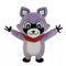 2024 Game Indigo Park Raccoon Plush Doll Toys Kids Fans Gift