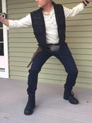 Han Solo PU Holster Belt Adult Props Adjustable Halloween