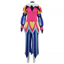 【New Arrival】Xcoser Hazbin Hotel Helluva Boss Fizzarolli Clown Cosplay Costume Outfits Halloween Carnival Suits