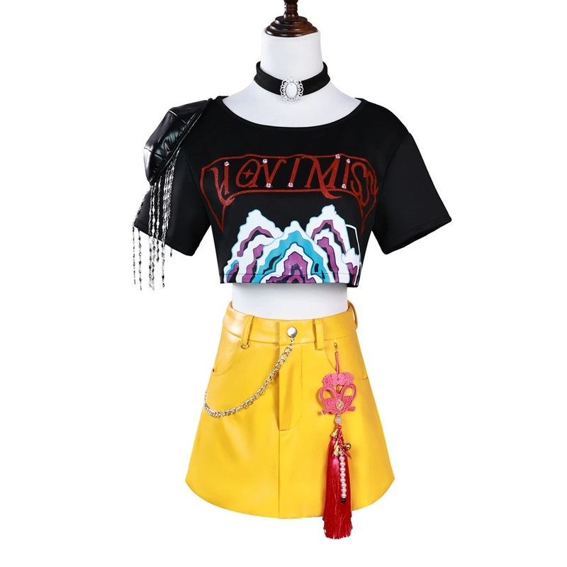 K-Pop Mira Rumi Zoey Demon Hunters Stage Costume Idol Outfit