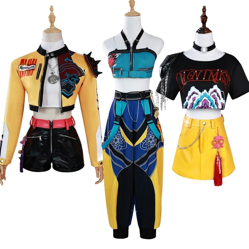 K-Pop Mira Rumi Zoey Demon Hunters Stage Costume Idol Outfit