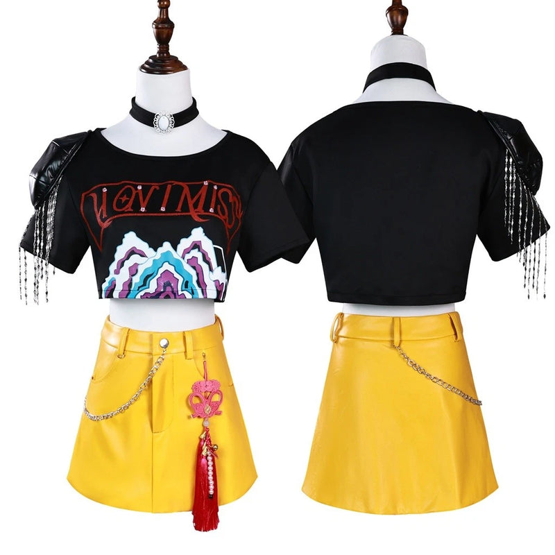 K-Pop Mira Rumi Zoey Demon Hunters Stage Costume Idol Outfit