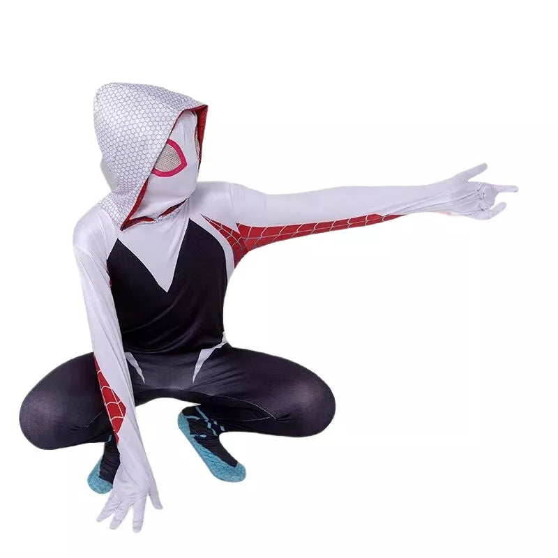 Superhero Spiderman Venom Kids Boys Bodysuit Halloween Prop