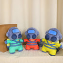 Xcoser Hover to zoom Cartoon Lethal Company Game Anime Plush Dolls Soft Stuffed Dolls Xmas Gift 25cm