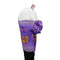 Xcoser Kids/Adults Grimace Birthday Purple Shake Milkshake Cosplay Costume Halloween