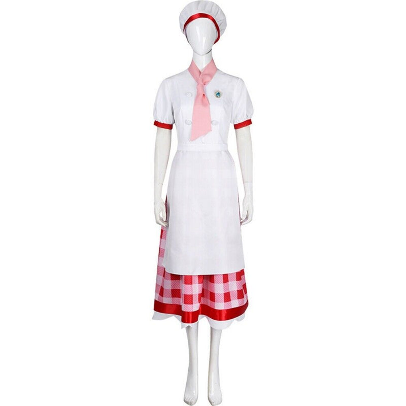 【New Arrival】Xcoser Adults/Kids Game Princess Peach: Show Time Patisserie Peach Cosplay Costume Set