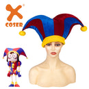 【20% off】Xcoser  The Amazing Digital Circus The Amazing Digital Circus Pomni Cosplay Hats Adult/Kids Clown Hats