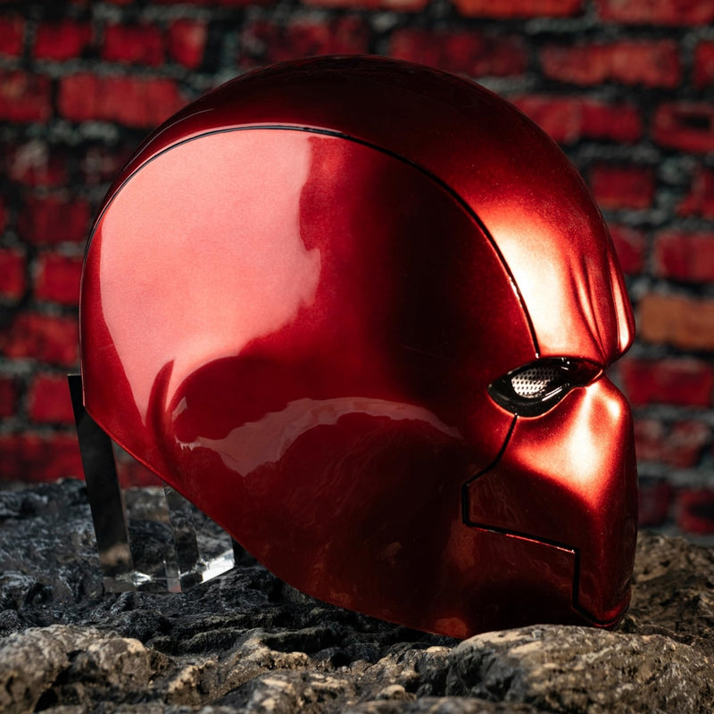 【New Arrival】Xcoser Red Hood Helmet Deluxe Cosplay Prop UV Bright Surface Collectors Edition