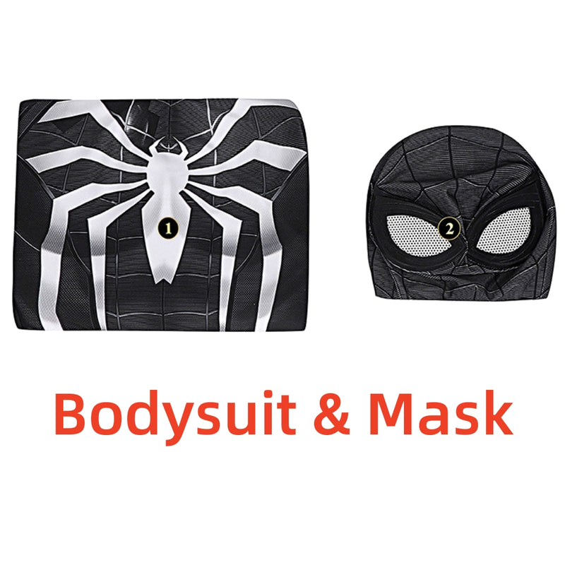 【New Arrival】Xcoser Superhero Spiderman Venom Bodysuit Cosplay Costume Jumpsuit for Adult Halloween