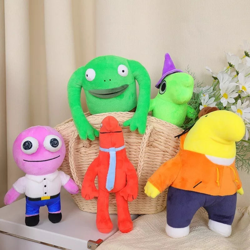 2024 Smiling Friends Charlie Mr Frog Pim Pimling Plush Doll Toys Soft Plushies