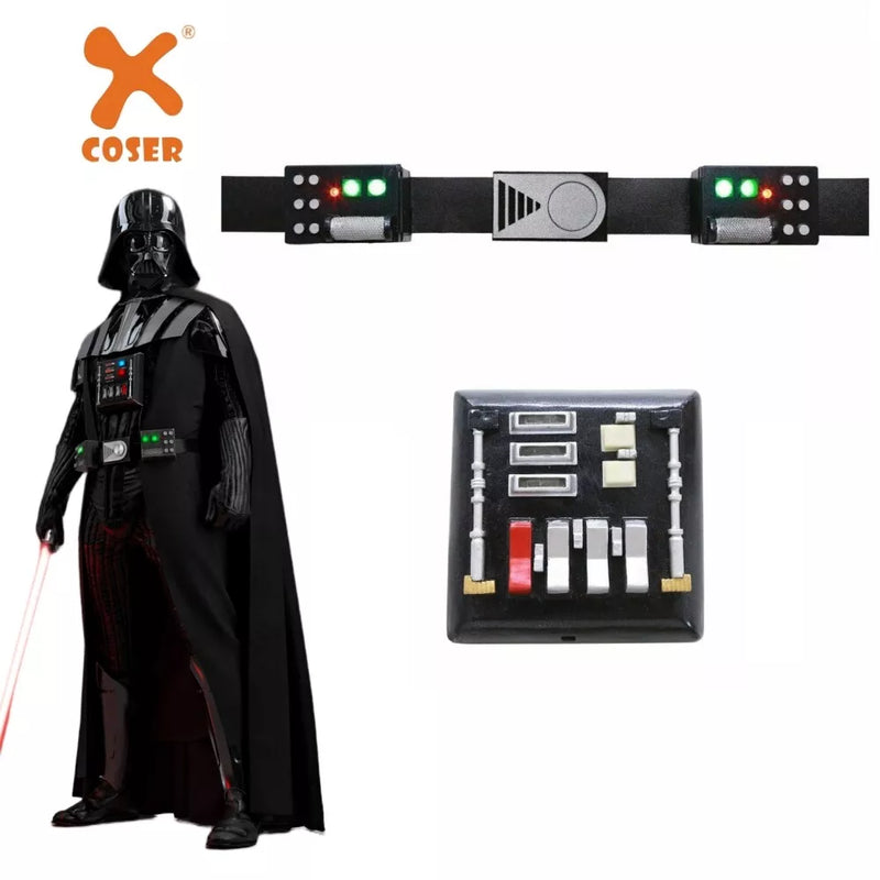 Star Wars Darth Vader Belt & Chest Plate with Led Lights Props