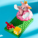 Xcoser Super Mario Bros Elephant Princess Peach Decors Action Figure Phone Stand