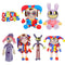 Xcoser Cartoon The Amazing Digital Circus Pomni Jax Ragatha Caine Zooble Stuffed Plush Toy Kid Gift