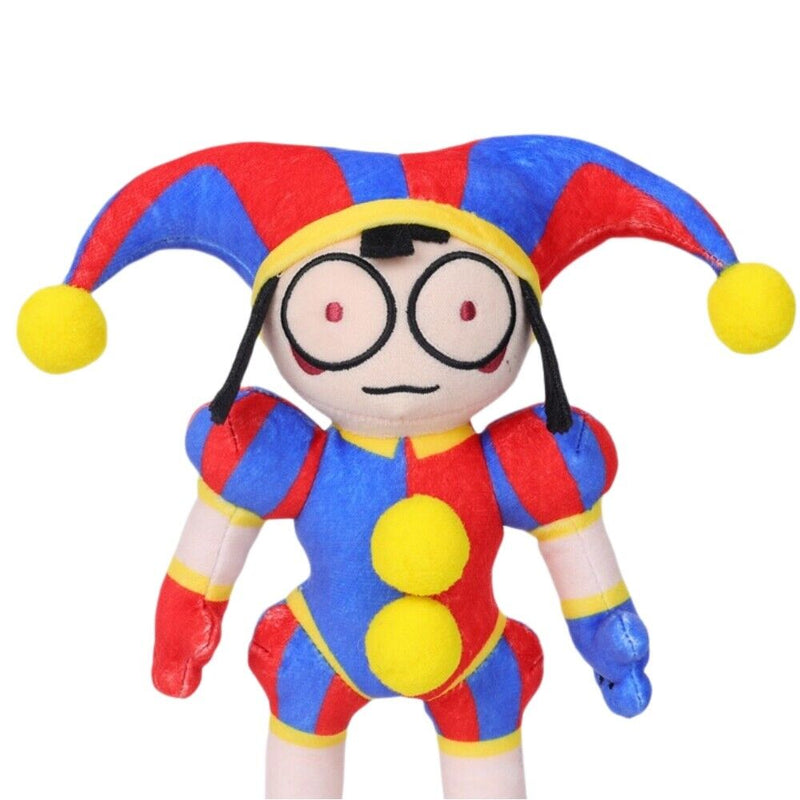 Xcoser Cartoon The Amazing Digital Circus Pomni Jax Ragatha Caine Zooble Stuffed Plush Toy Kid Gift