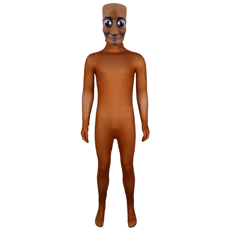 Tung Tung Tung Sahur Flexible Costume Adult Male For Hallowen