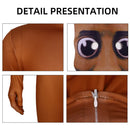 Tung Tung Tung Sahur Flexible Costume Adult Male For Hallowen