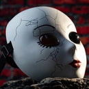 Xcoser Twisted Metal Dollface Mask Cosplay Props Resin Replicas Adult Xmas