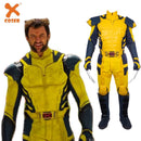 Xcoser Deadpool&Wolverine Hugh Jackman Wolverine Full Suit Cosplay Costume