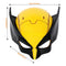 Xcoser Deadpool 3 Wolverine Resin Mask  Adult Cosplay Prop Adjust