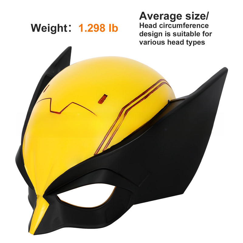 Xcoser Deadpool 3 Wolverine Resin Mask  Adult Cosplay Prop Adjust