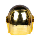 Daft Punk Guy Manuel Helmet - Gold Chrome LED Light Up Replica - Upgraded Props