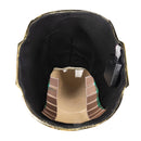 Daft Punk Guy Manuel Helmet - Gold Chrome LED Light Up Replica - Upgraded Props