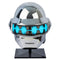 Xcoser Daft Punk Helmet DJ Thomas Cosplay Prop Electroplated Resin Version Silver Plated with EL Light