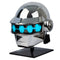 Xcoser Daft Punk Helmet DJ Thomas Cosplay Prop Electroplated Resin Version Silver Plated with EL Light