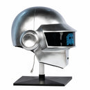 Daft Punk Helmet - Thomas Bangalter Matte Silver Light Mask - Band Props Replicas