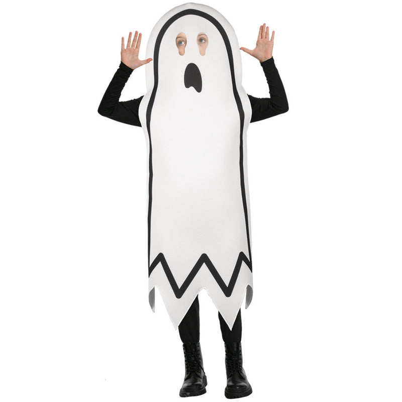 2025 Adults Kids Halloween Costume Ghost Fancy Party Dress