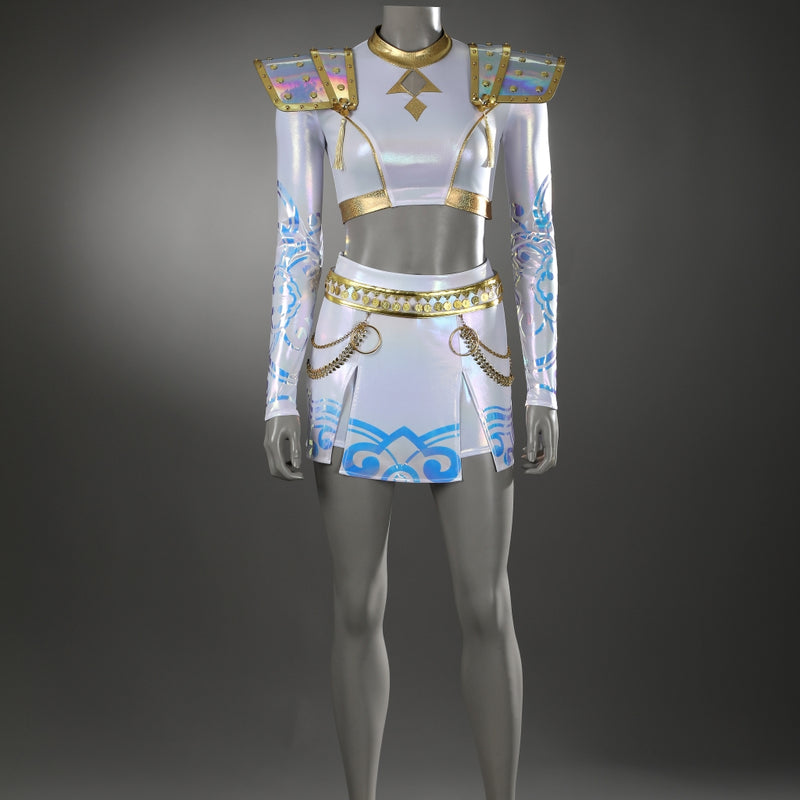 K-Pop Demon Hunters Rumi Mira Zoey Stage Costume Upgraded