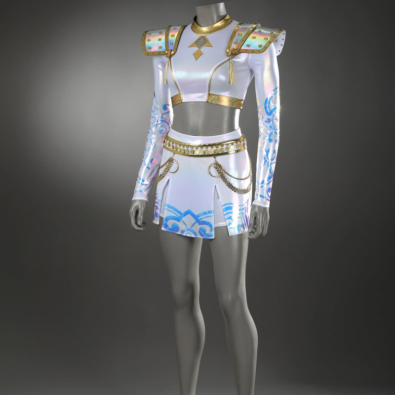 K-Pop Demon Hunters Rumi Mira Zoey Stage Costume Upgraded